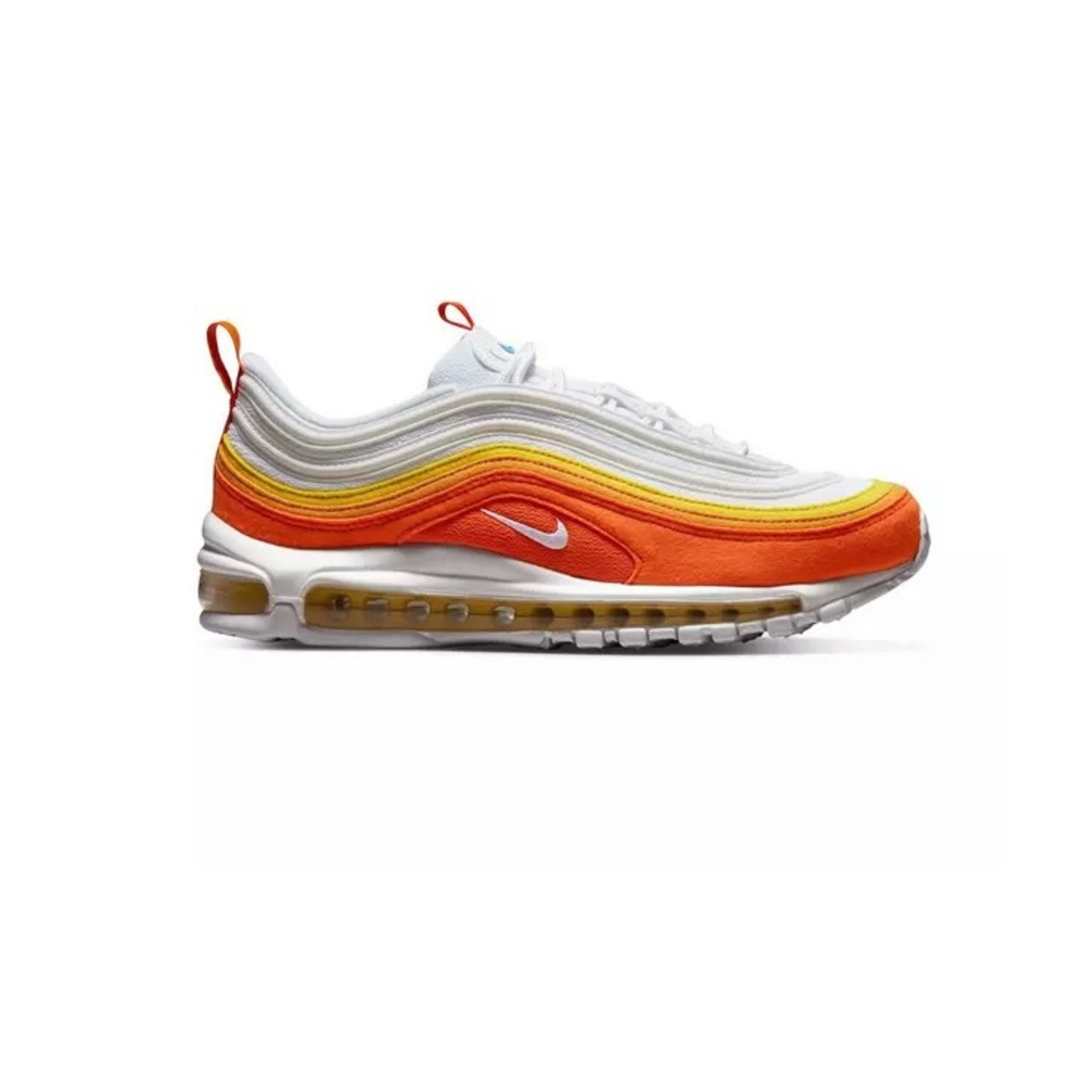 Nike Air Max 97 "Rush Orange/White/Vivid Sulfur" Men's Shoe